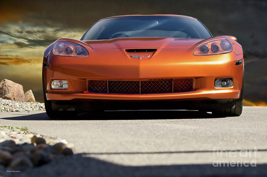 2007 Chevrolet Corvette Z06 C6R Photograph by Dave Koontz - Fine Art ...