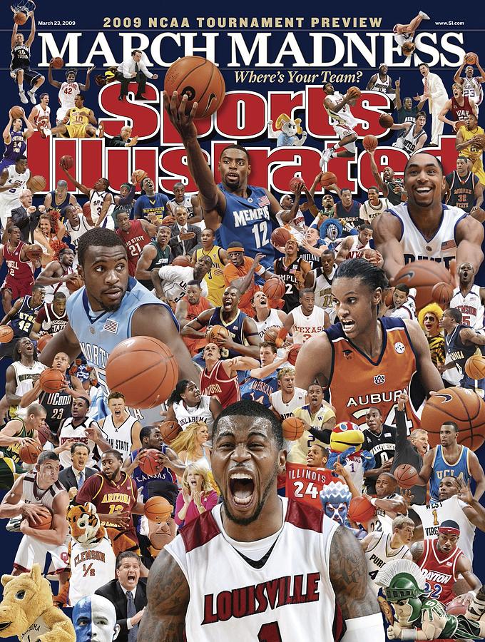 2009 March Madness College Basketball Preview Sports Illustrated Cover Photograph by Sports Illustrated