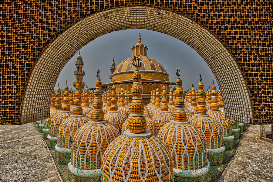 201 Dome Mosque Photograph by Azim Khan Ronnie - Pixels