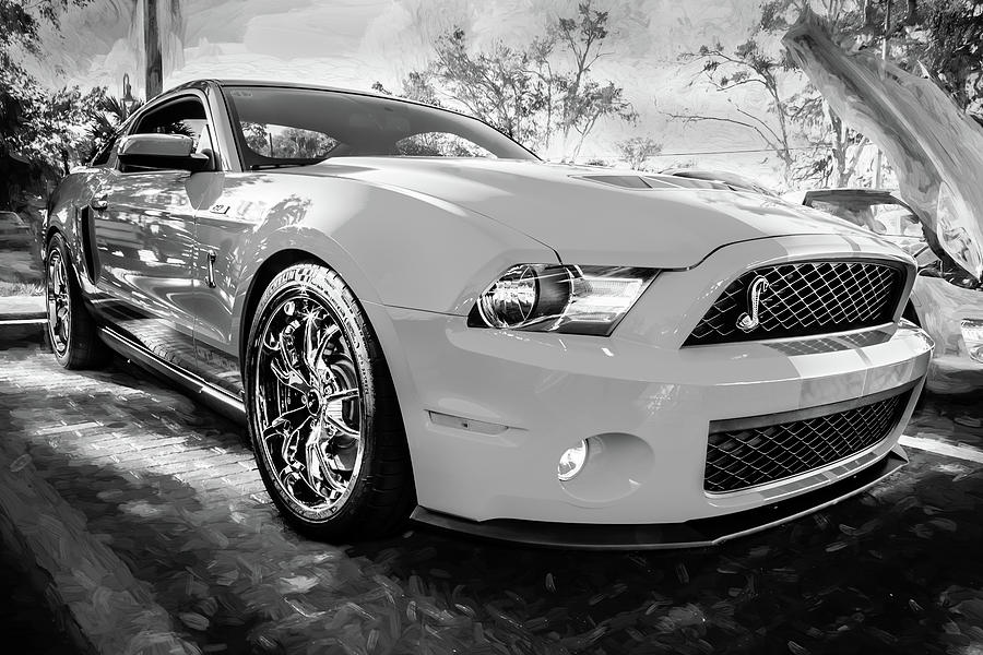 2010 Ford Shelby Mustang GT500 Super Snake 750HP 122 Photograph by Rich Franco