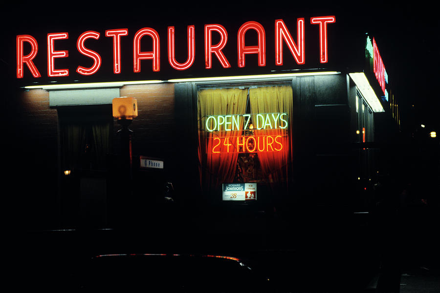 restaurant neon sign