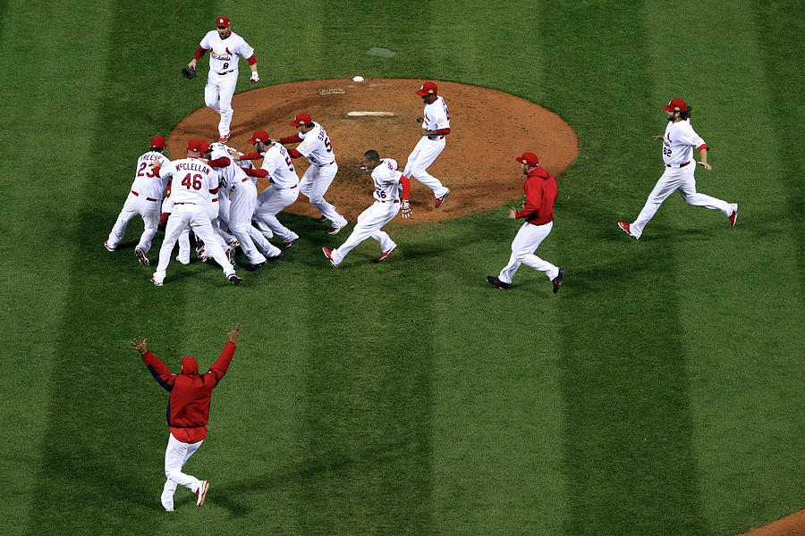 2011 World Series Game 7 - Texas Photograph by Doug Pensinger