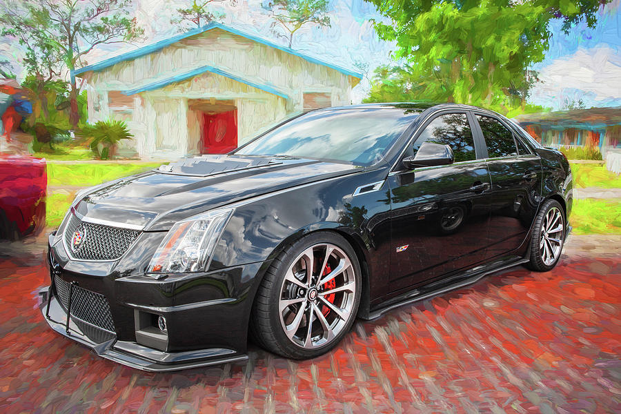 2012 Cadillac CTS-V700 Hennessy A101 Photograph by Rich Franco
