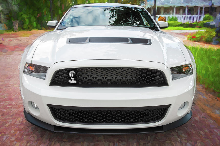 2012 Ford Mustang Shelby GT500 x115 Photograph by Rich Franco