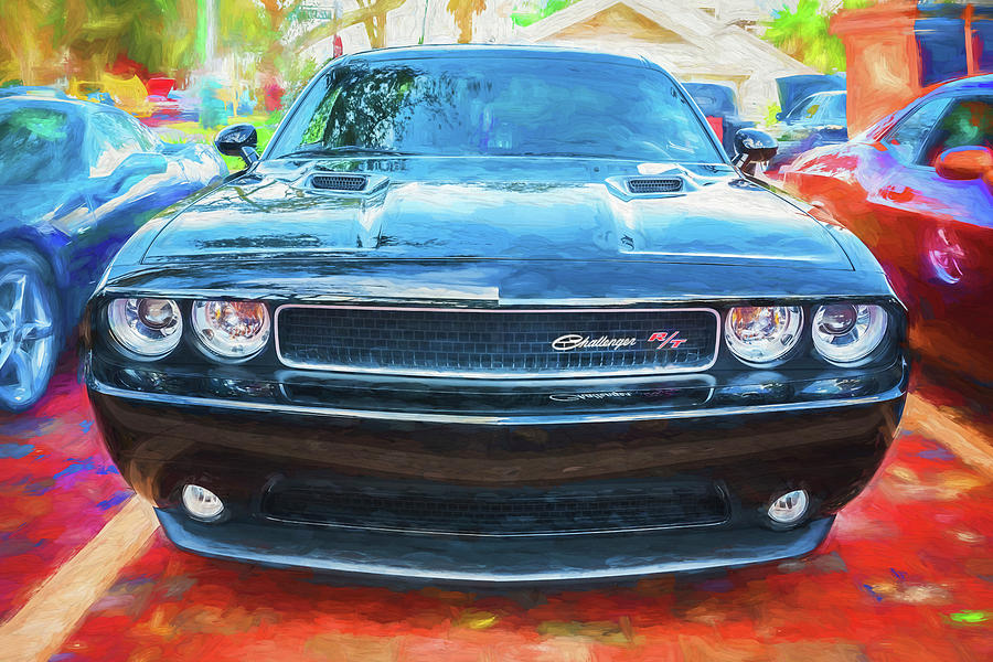   2013 Dodge Challenger 106 #2013 Photograph by Rich Franco