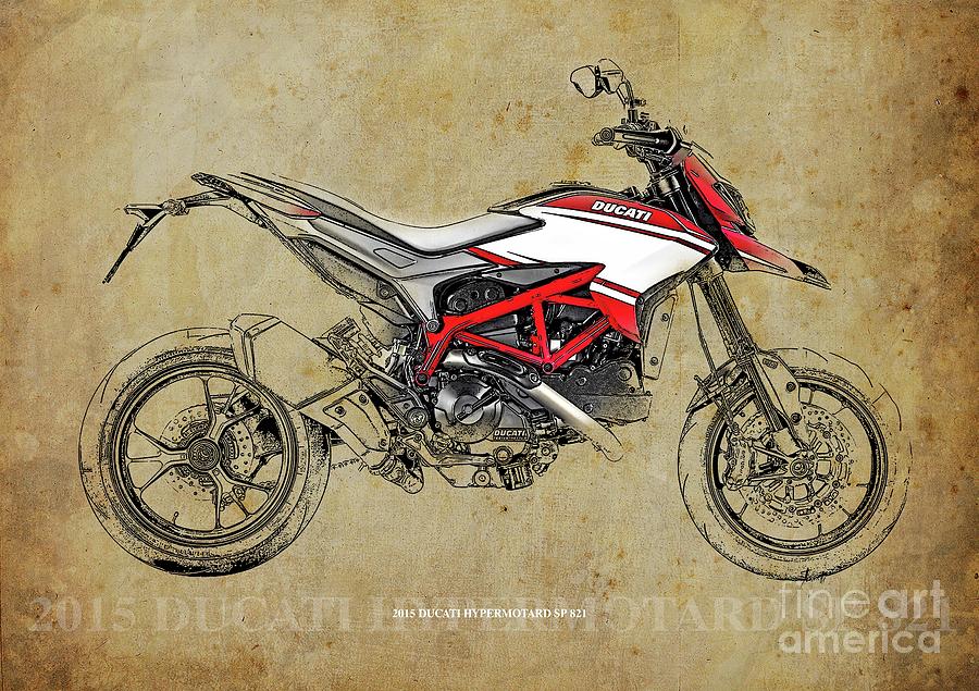 ducati #hypermotard #italian #motorcycle #design #sketch #copic