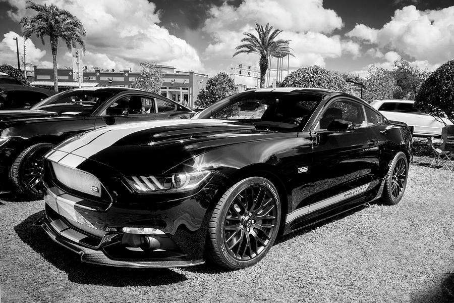 2016 Ford Hertz Shelby Mustang GT-H 100 Photograph by Rich Franco