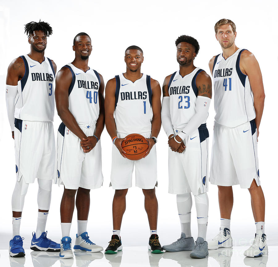 2017-18 Dallas Mavericks Media Day Photograph by Glenn James 2017-18 Dallas Mavericks Media Day Photograph by Glenn James