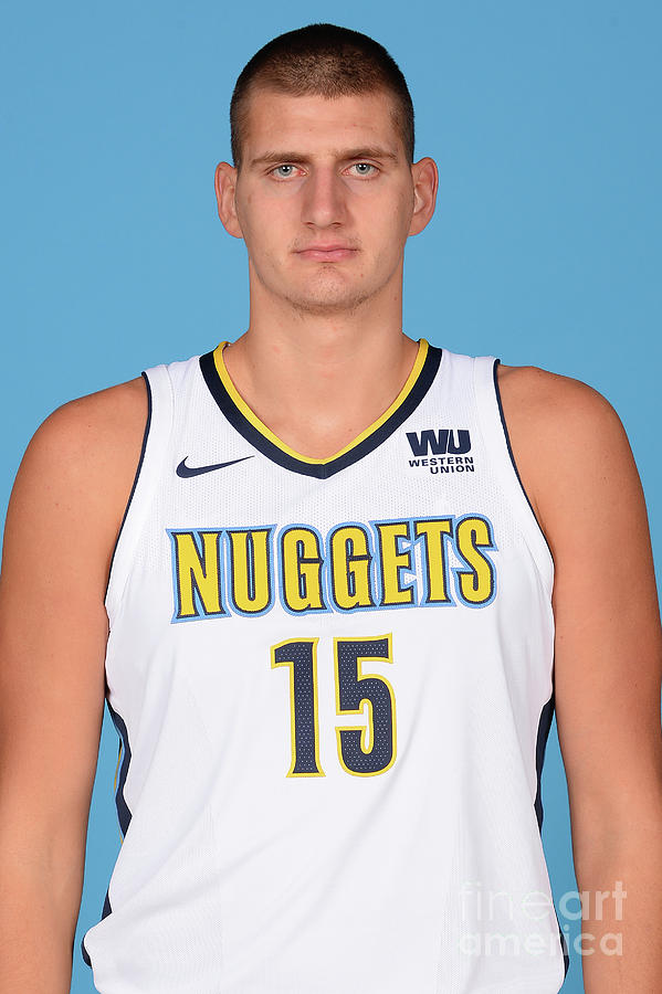 2017-18 Denver Nuggets Media Day Photograph by Bart Young