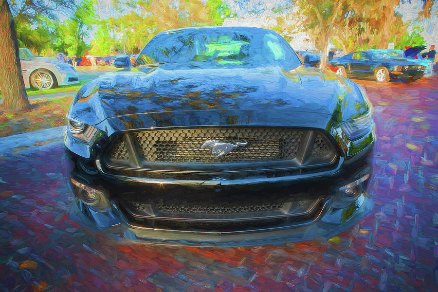 Ford Mustang Photograph - 2017 Ford Mustang 5.0 105 by Rich Franco