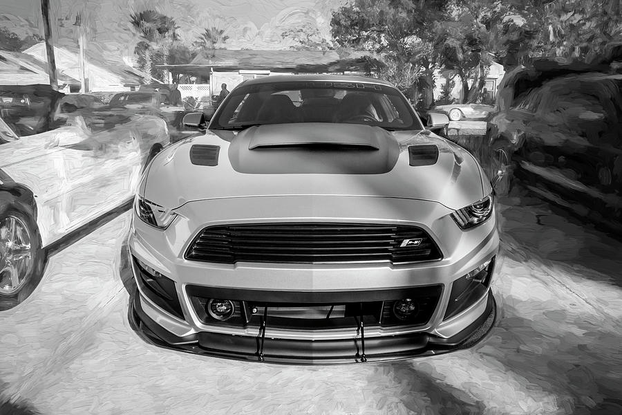 2017 Ford Mustang GT P-51 Roush 15e Photograph by Rich Franco