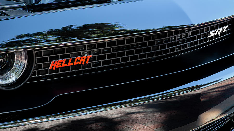 2018 Dodge Challenger SRT Hellcat 002 Photograph by Rich Franco