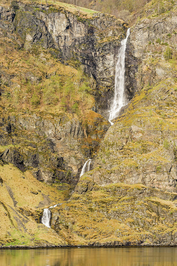 201805080-133 Aurlandsfjorden Waterfalls 133 Photograph by Alan Tonnesen