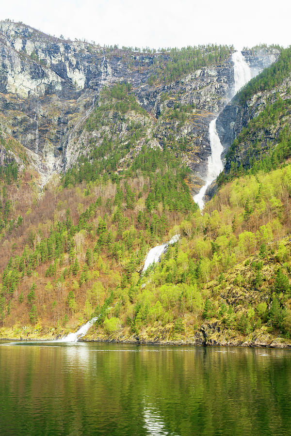 201805080-165 Naeroyfjord Waterfalls 165 Photograph by Alan Tonnesen