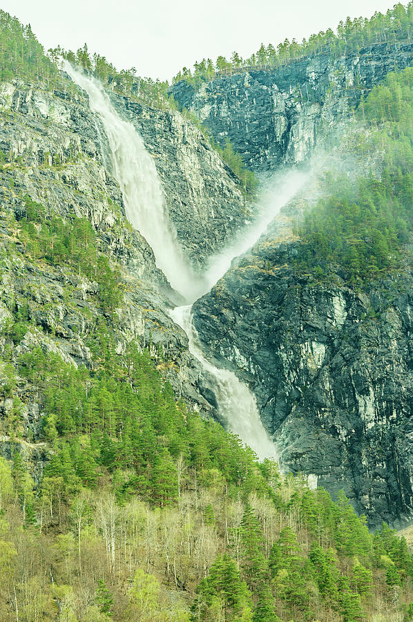 201805080-172 Naeroyfjord Waterfalls 172 Photograph by Alan Tonnesen