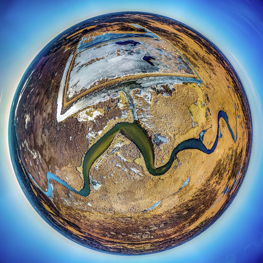 2019-007/365 Vernon Marsh Little Planet Photograph by Randy ...