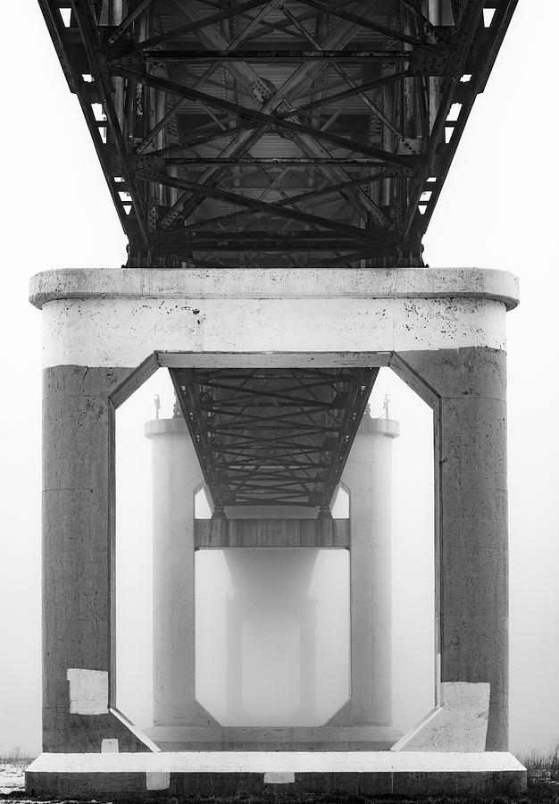 Underneath the Bridge Photograph by Brad Simonsen