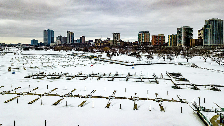 Frozen Marina by Randy Scherkenbach Frozen Marina by Randy Scherkenbach