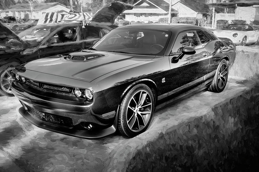 2018 Dodge Challenger 392 Scat Pack X199 Photograph by Rich Franco