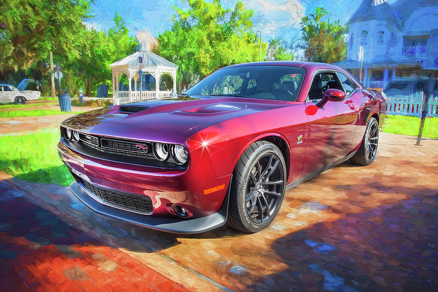 2019 Dodge Challenger R/T Scat Pack 1320 X204 Photograph by Rich Franco