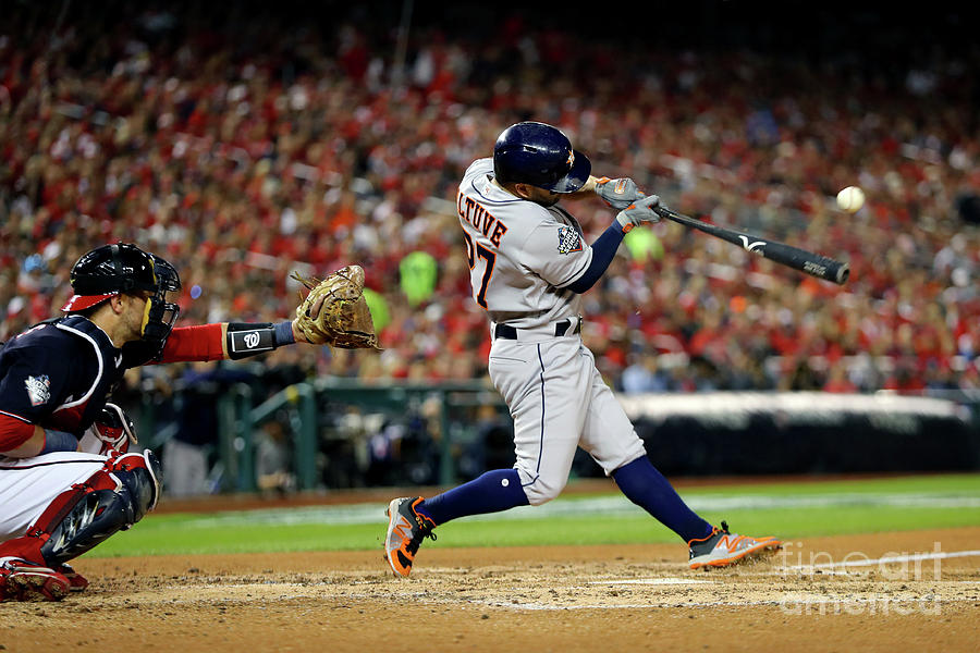 2019 World Series Game 5 - Houston Photograph by Alex Trautwig 2019 World Series Game 5 - Houston Photograph by Alex Trautwig