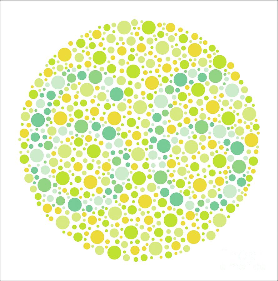 Colour Blindness Test Chart Photograph by Chongqing Tumi Technology Ltd ...