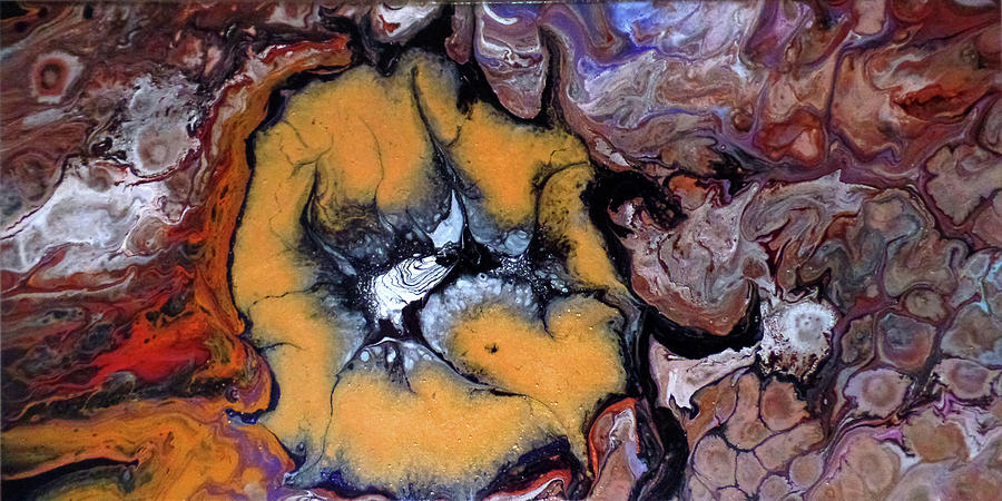 Abstract Painting - 20x10.3 by Art by Kar Abstract Painting - 20x10.3 by Art by Kar