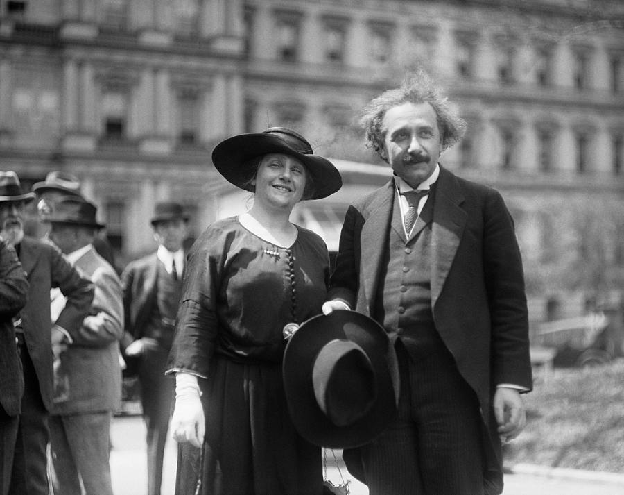 Albert Einstein (1879-1955) #21 Photograph by Granger