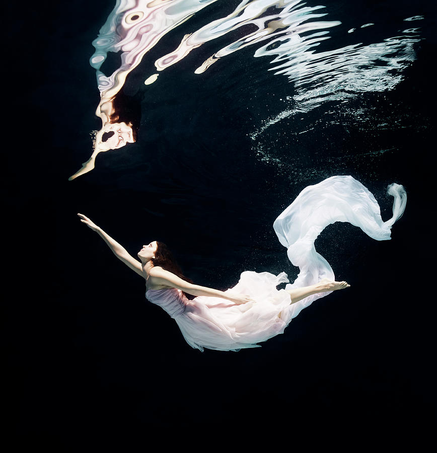 Ballet Dancer Underwater #21 Photograph by Henrik Sorensen