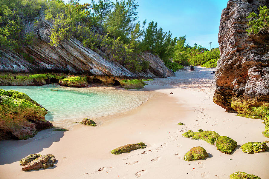Beach, South Shore, Bermuda #21 Digital Art by Lumiere