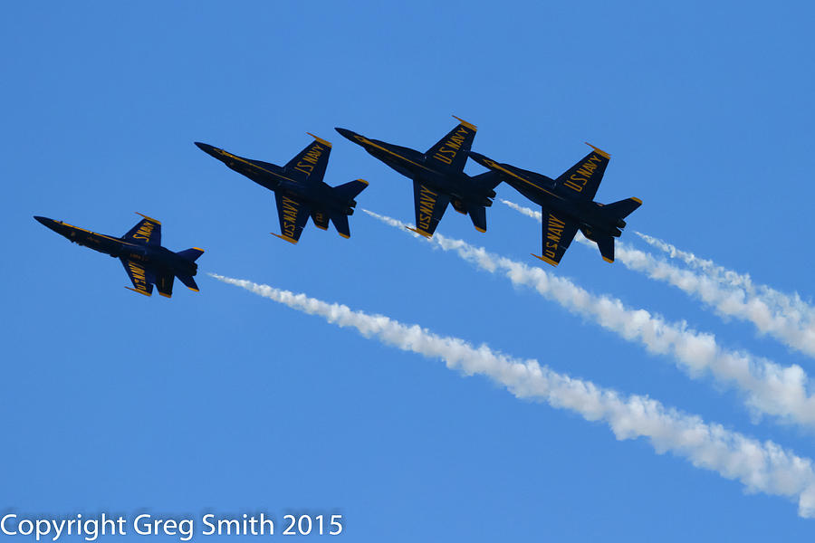 Blue Angels NAS Oceana Photograph by Greg Smith