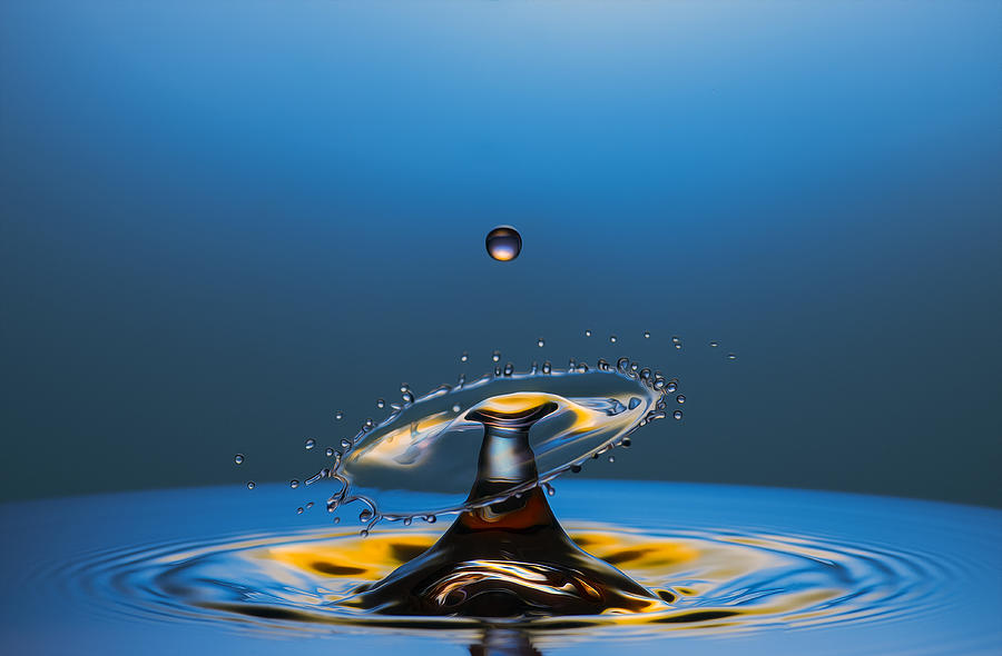 Dancing Drops #21 Photograph By Yousef Sayadi - Fine Art America