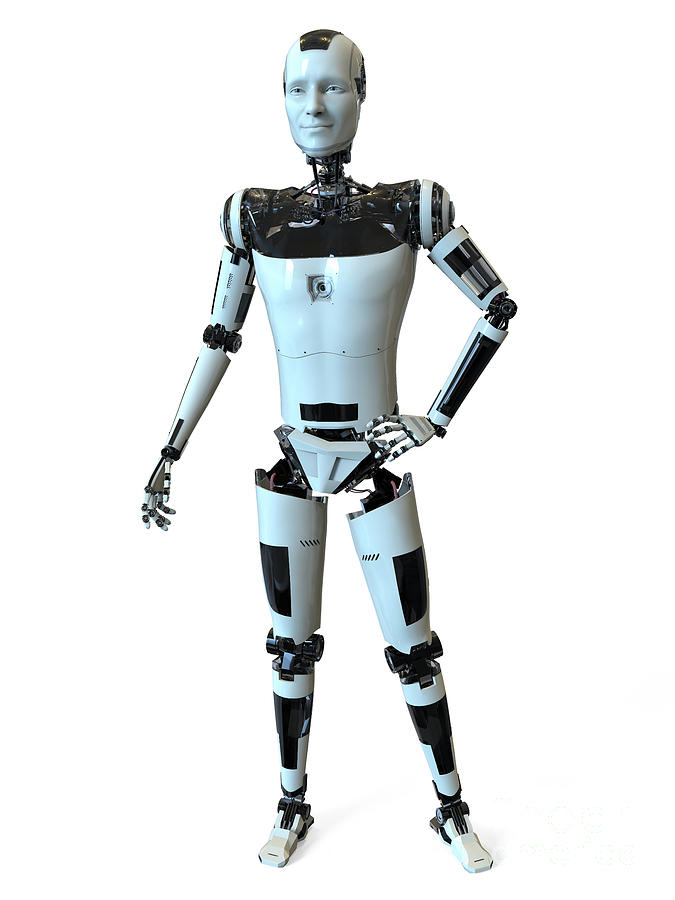 Futuristic Humanoid Robot Photograph by Kateryna Kon/science Photo ...