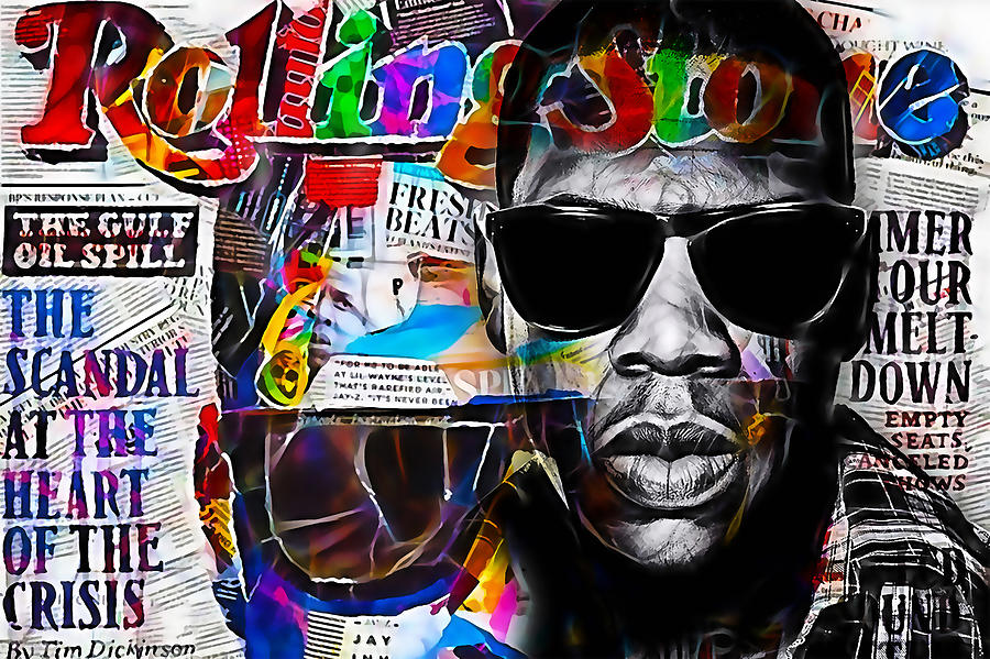 Jay Z Collection #21 Mixed Media by Marvin Blaine