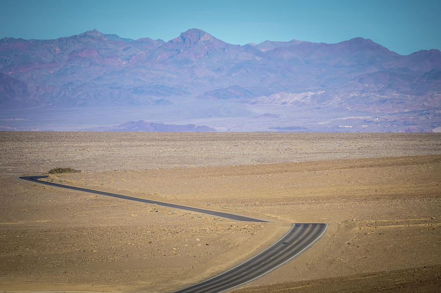 Lonely Road In Death Valley National Park In California #21 Photograph by Alex Grichenko