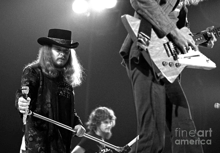 Ronnie Van Zant Photograph - Mark Sullivan 70s Rock Archive #21 by Mark Sullivan