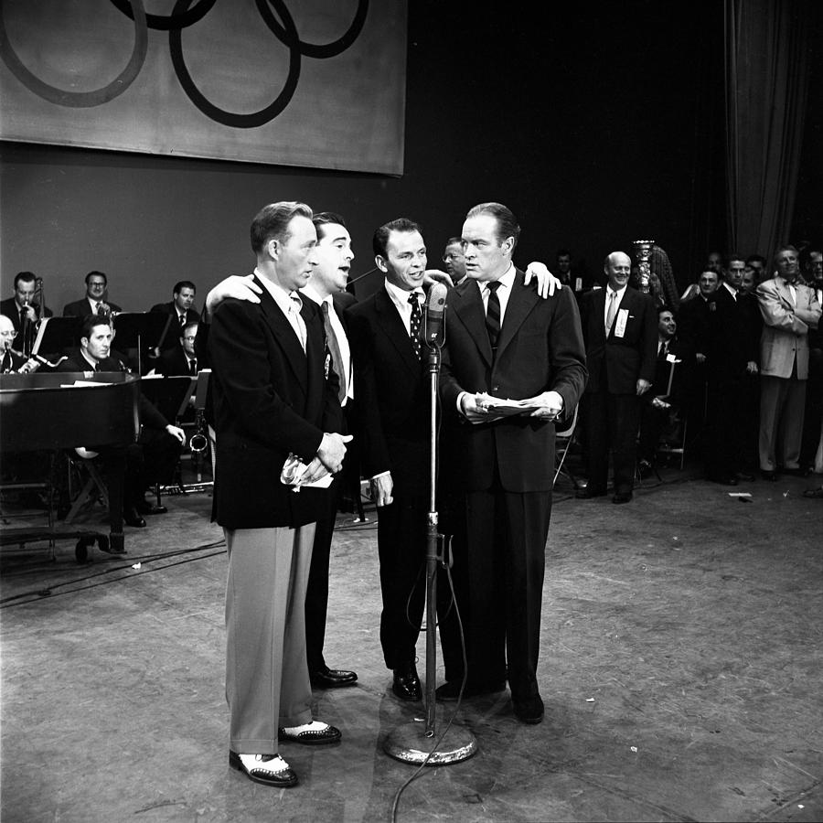 Bing Crosby Photograph - Olympic Games Telethon 1952 #21 by Frank Worth