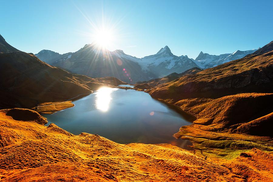 Picturesque View On Bachalpsee Lake Photograph by Ivan Kmit - Fine Art ...