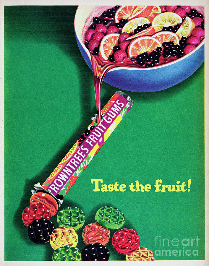 Rowntrees Fruit Gums #21 Photograph by Picture Post