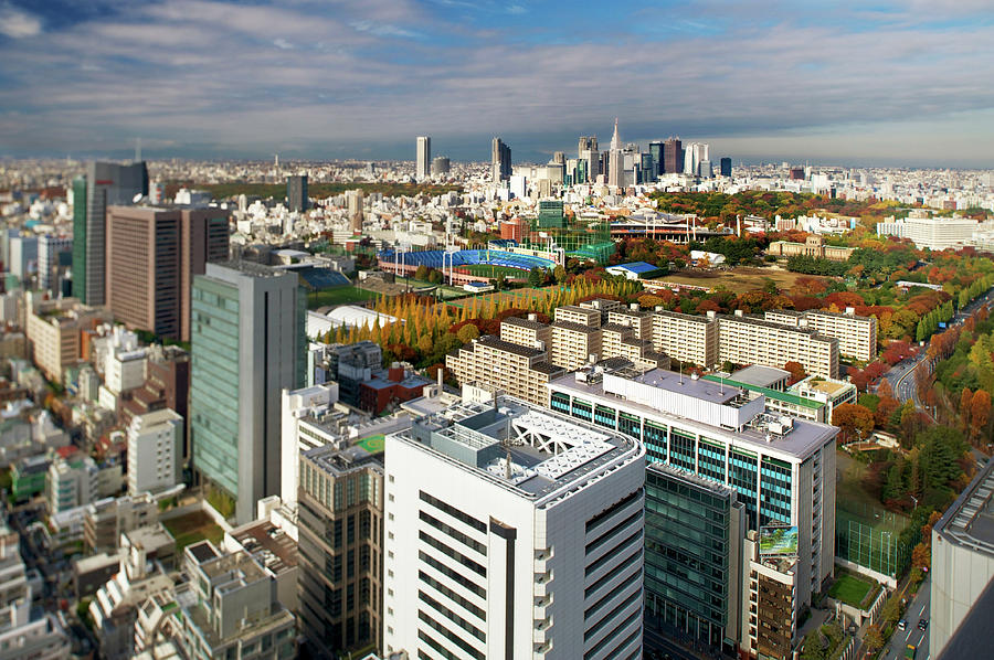 Tokyo Cityscape #21 Photograph by Vladimir Zakharov
