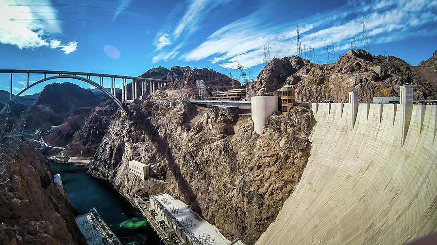 Wandering Around Hoover Dam On Lake Mead In Nevada And Arizona #21 Photograph by Alex Grichenko