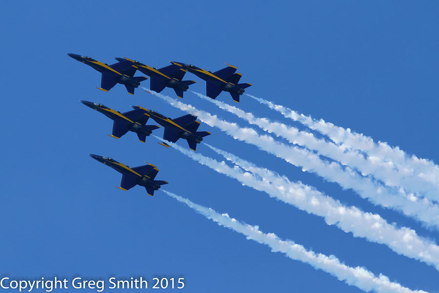 Blue Angels NAS Oceana #22 Photograph by Greg Smith