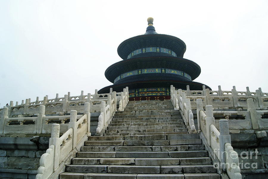 The Temple Of Heaven Photograph - China #22 by Costa Pi