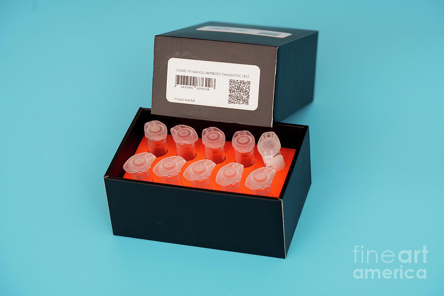 Covid-19 Antibody Test Kit #23 Photograph by Wladimir Bulgar/science Photo Library
