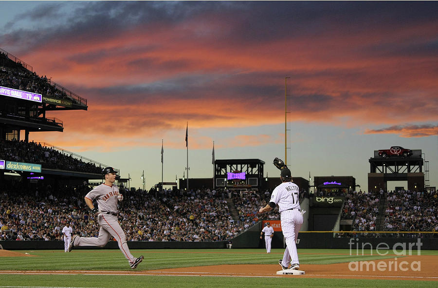 San Francisco Giants V Colorado Rockies Photograph by Doug Pensinger San Francisco Giants V Colorado Rockies Photograph by Doug Pensinger