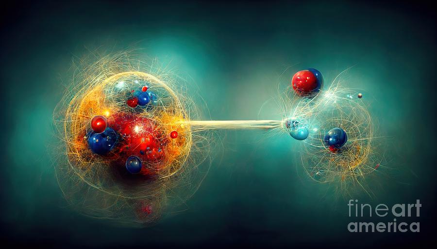 Subatomic Particles And Atoms #23 Photograph by Richard Jones/science Photo Library