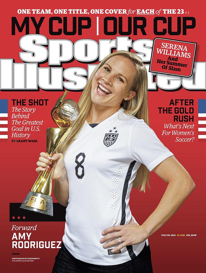 Us Womens National Team 2015 Fifa Womens World Cup Champions Sports Illustrated Cover #23 Photograph by Sports Illustrated