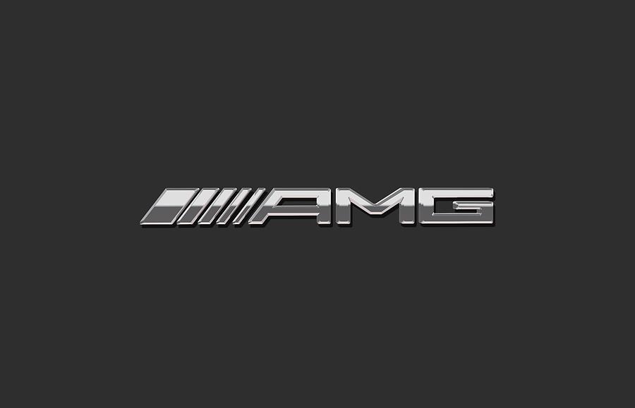 Amg Logo Digital Art by AMG Logo