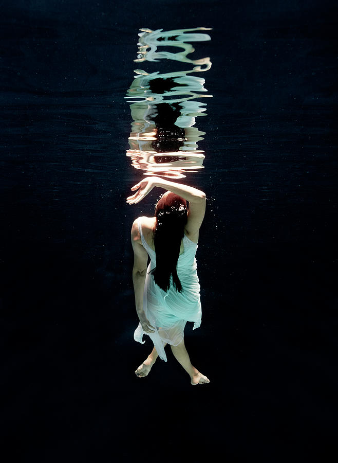 Ballet Dancer Underwater by Henrik Sorensen