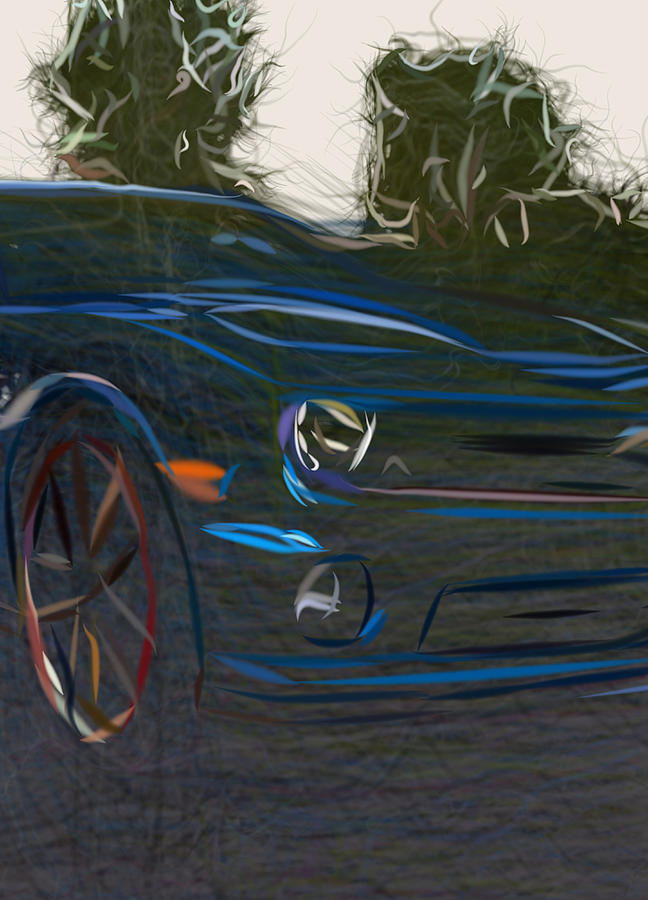 Chevrolet Camaro Drawing Digital Art by CarsToon Concept - Fine Art America